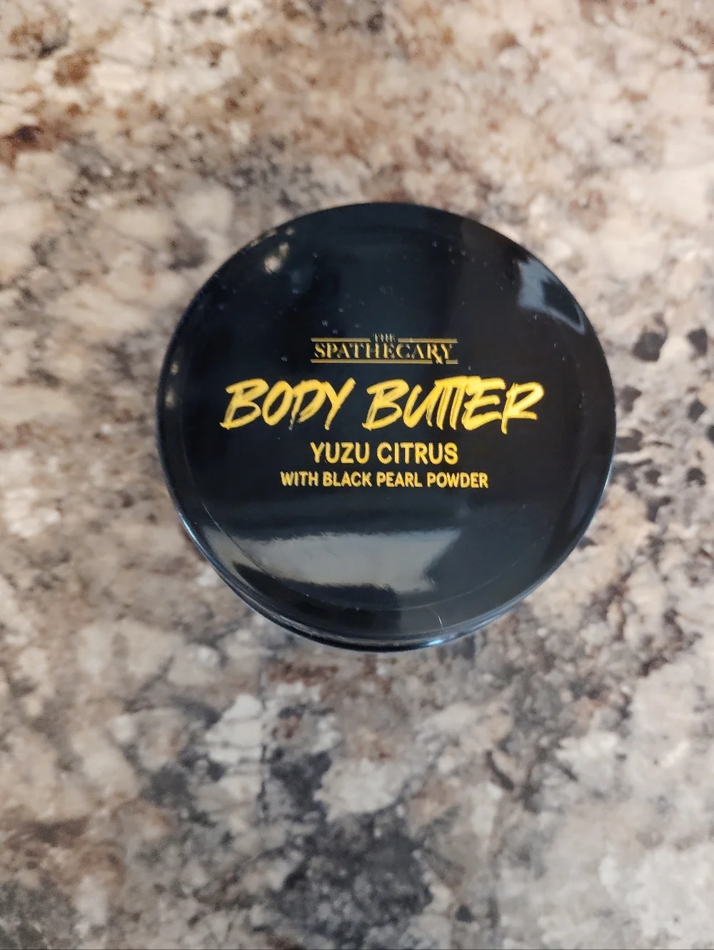 The SpaTheCare Yuzu Citrus Body Butter - Black